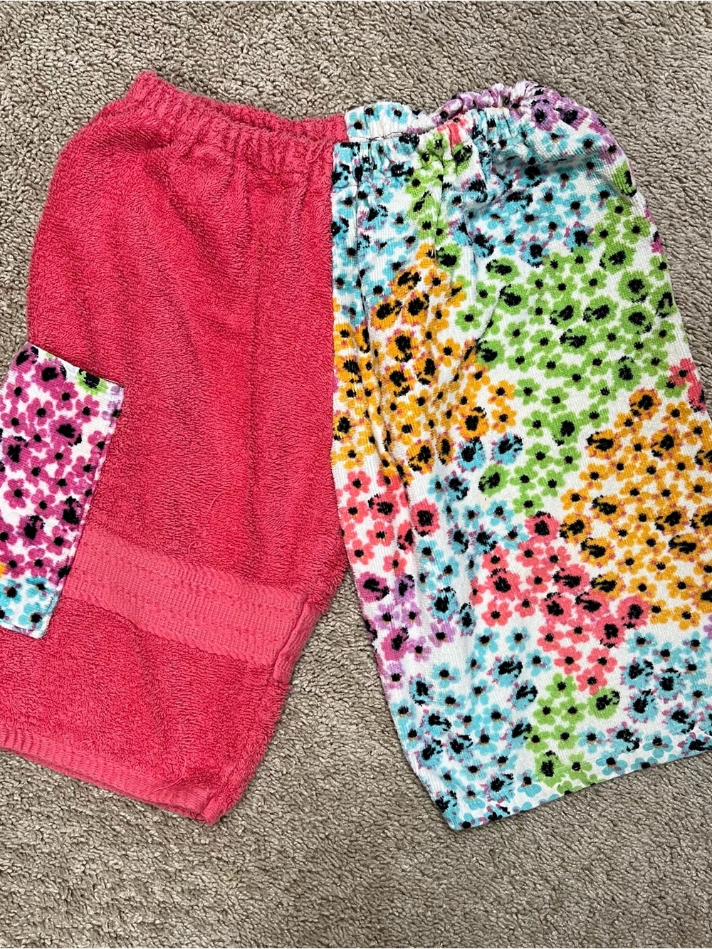 Kiki’s Nation Kids Swim Towel Shorts Size M